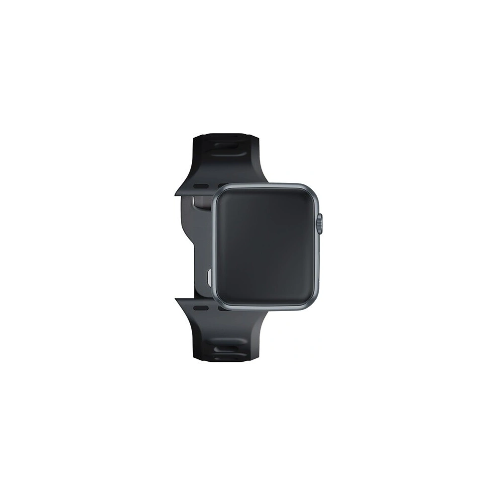 Hurtownia GSM - Pasek 3MK Silicone Watch Strap Apple Watch 4/5/6/7/SE/8/9/10 40/41/42mm czarny/black - 3MK6235 - {ean13} - Hurt