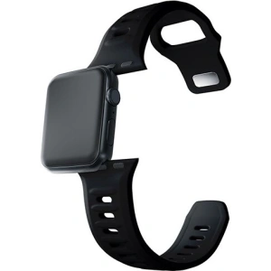 Hurtownia GSM - Pasek 3MK brățară din silicon pentru Apple Watch 4/5/6/7/SE/8/9/10 40/41/42mm negru/black - 3MK6235 - {ean13} - Hurt