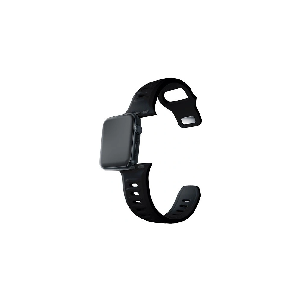 Hurtownia GSM - Pasek 3MK Silicone Watch Strap Apple Watch 4/5/6/7/SE/8/9/10 40/41/42mm czarny/black - 3MK6235 - {ean13} - Hurt