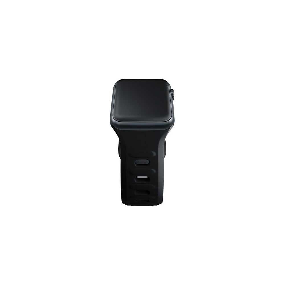 Hurtownia GSM - Pasek 3MK Silicone Watch Strap Apple Watch 4/5/6/7/SE/8/9/10 40/41/42mm czarny/black - 3MK6235 - {ean13} - Hurt