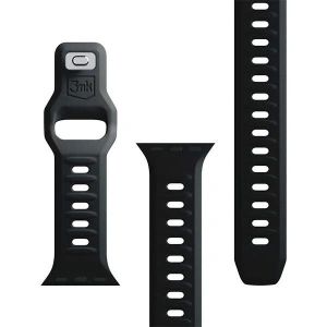Hurtownia GSM - Pasek 3MK brățară din silicon pentru Apple Watch 4/5/6/7/SE/8/9/10 40/41/42mm negru/black - 3MK6235 - {ean13} - Hurt