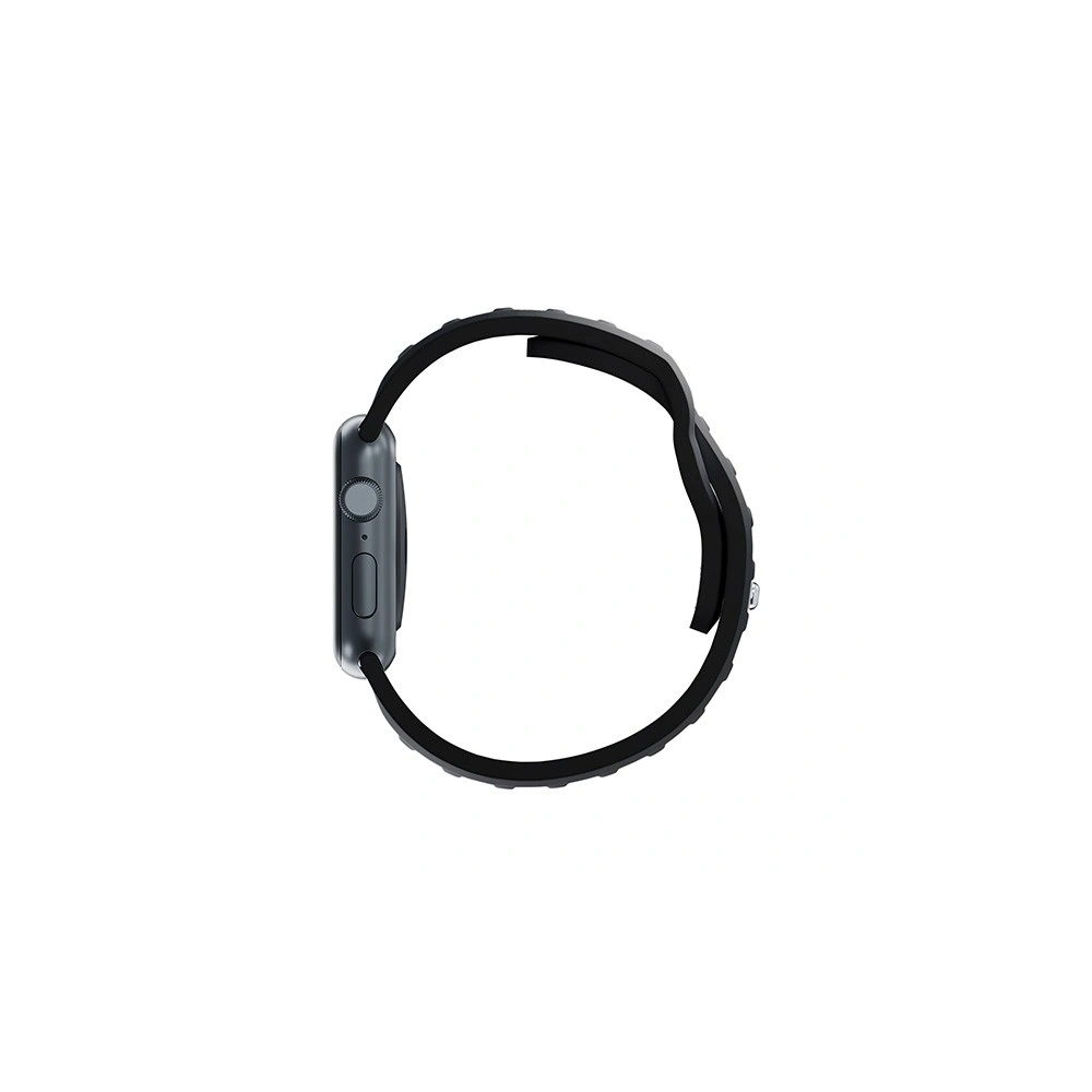 Hurtownia GSM - Óra szíj 3MK szilikon Apple Watch 4/5/6/7/8/9/SE/Ultra 42/44/45/49mm fekete/black - 3MK6236 - {ean13} - Hurt