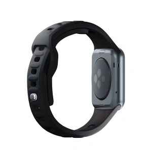 Hurtownia GSM - Pasek 3MK silikonový na hodinky Apple Watch 4/5/6/7/8/9/SE/Ultra 42/44/45/49mm černý/black - 3MK6236 - {ean13} - Hurt