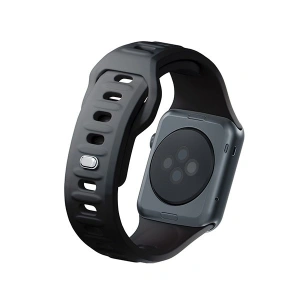 Hurtownia GSM - Pasek 3MK silikonový na hodinky Apple Watch 4/5/6/7/8/9/SE/Ultra 42/44/45/49mm černý/black - 3MK6236 - {ean13} - Hurt