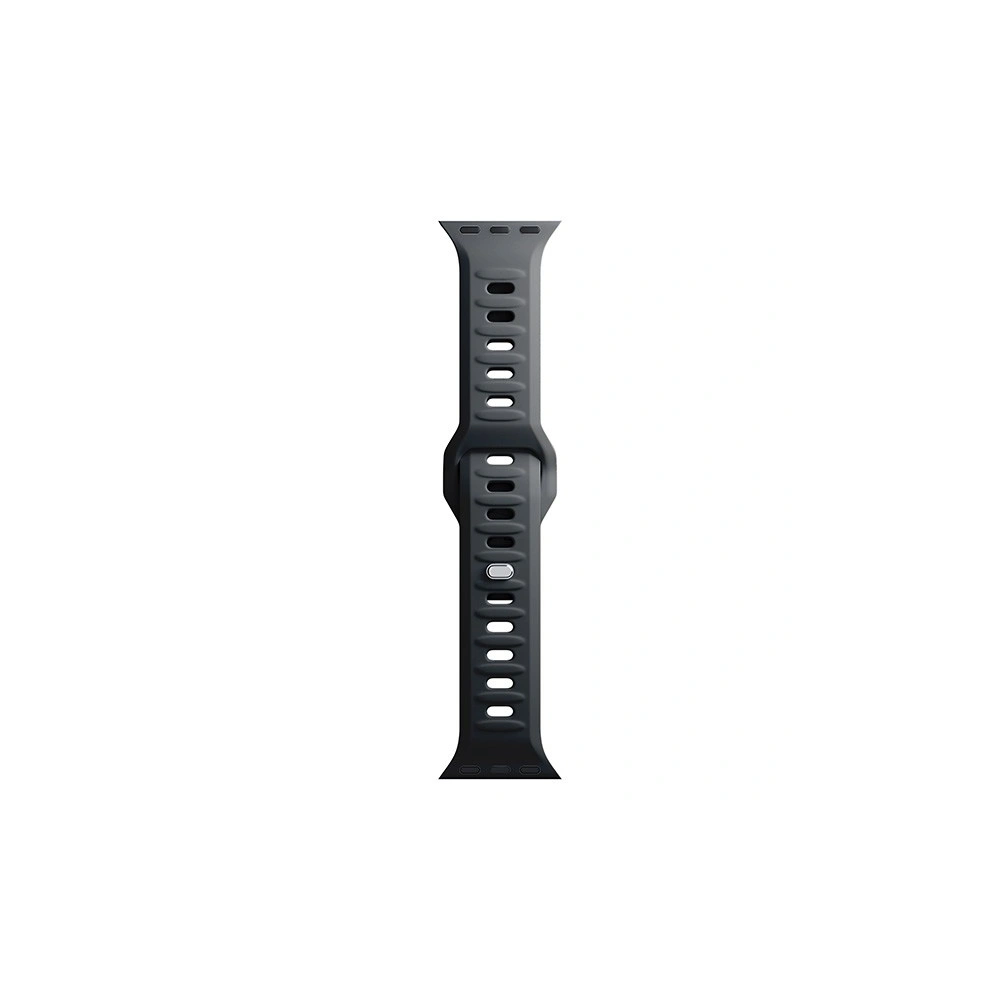 Hurtownia GSM - Óra szíj 3MK szilikon Apple Watch 4/5/6/7/8/9/SE/Ultra 42/44/45/49mm fekete/black - 3MK6236 - {ean13} - Hurt