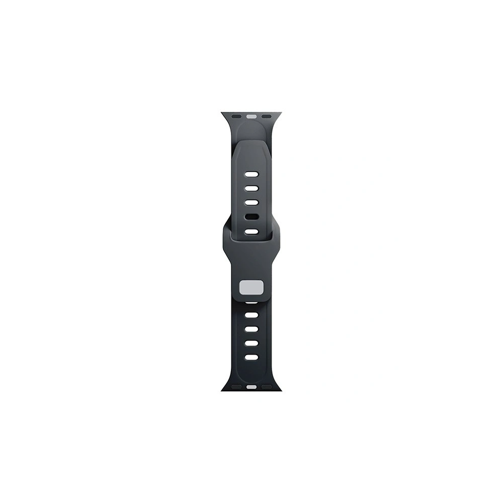 Hurtownia GSM - Óra szíj 3MK szilikon Apple Watch 4/5/6/7/8/9/SE/Ultra 42/44/45/49mm fekete/black - 3MK6236 - {ean13} - Hurt
