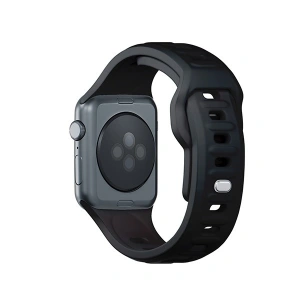 Hurtownia GSM - Pasek 3MK silikonový na hodinky Apple Watch 4/5/6/7/8/9/SE/Ultra 42/44/45/49mm černý/black - 3MK6236 - {ean13} - Hurt