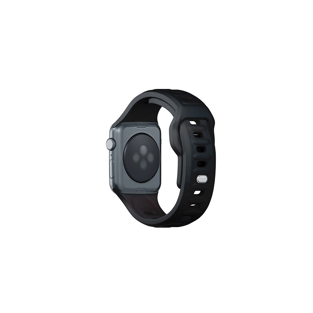 Hurtownia GSM - Óra szíj 3MK szilikon Apple Watch 4/5/6/7/8/9/SE/Ultra 42/44/45/49mm fekete/black - 3MK6236 - {ean13} - Hurt