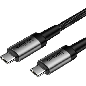 Kabel USB-C 3.1 Baseus Cafule PD 10Gbps 100W 4K 1m (czarno-szary)