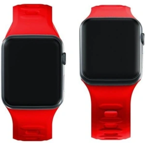 Hurtownia GSM - Panglica 3MK Curea din silicon pentru ceas Apple Watch 4/5/6/7/SE/8/9/10 40/41/42mm roșie/red - 3MK6237 - {ean13} - Hurt