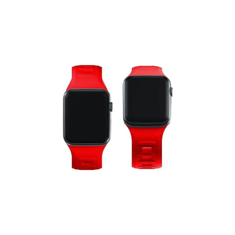 Hurtownia GSM - Pasek 3MK Silicone Watch Strap Apple Watch 4/5/6/7/SE/8/9/10 40/41/42mm czerwony/red - 3MK6237 - {ean13} - Hurt