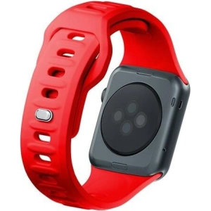 Hurtownia GSM - Panglica 3MK Curea din silicon pentru ceas Apple Watch 4/5/6/7/SE/8/9/10 40/41/42mm roșie/red - 3MK6237 - {ean13} - Hurt