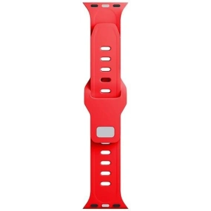 Hurtownia GSM - Panglica 3MK Curea din silicon pentru ceas Apple Watch 4/5/6/7/SE/8/9/10 40/41/42mm roșie/red - 3MK6237 - {ean13} - Hurt