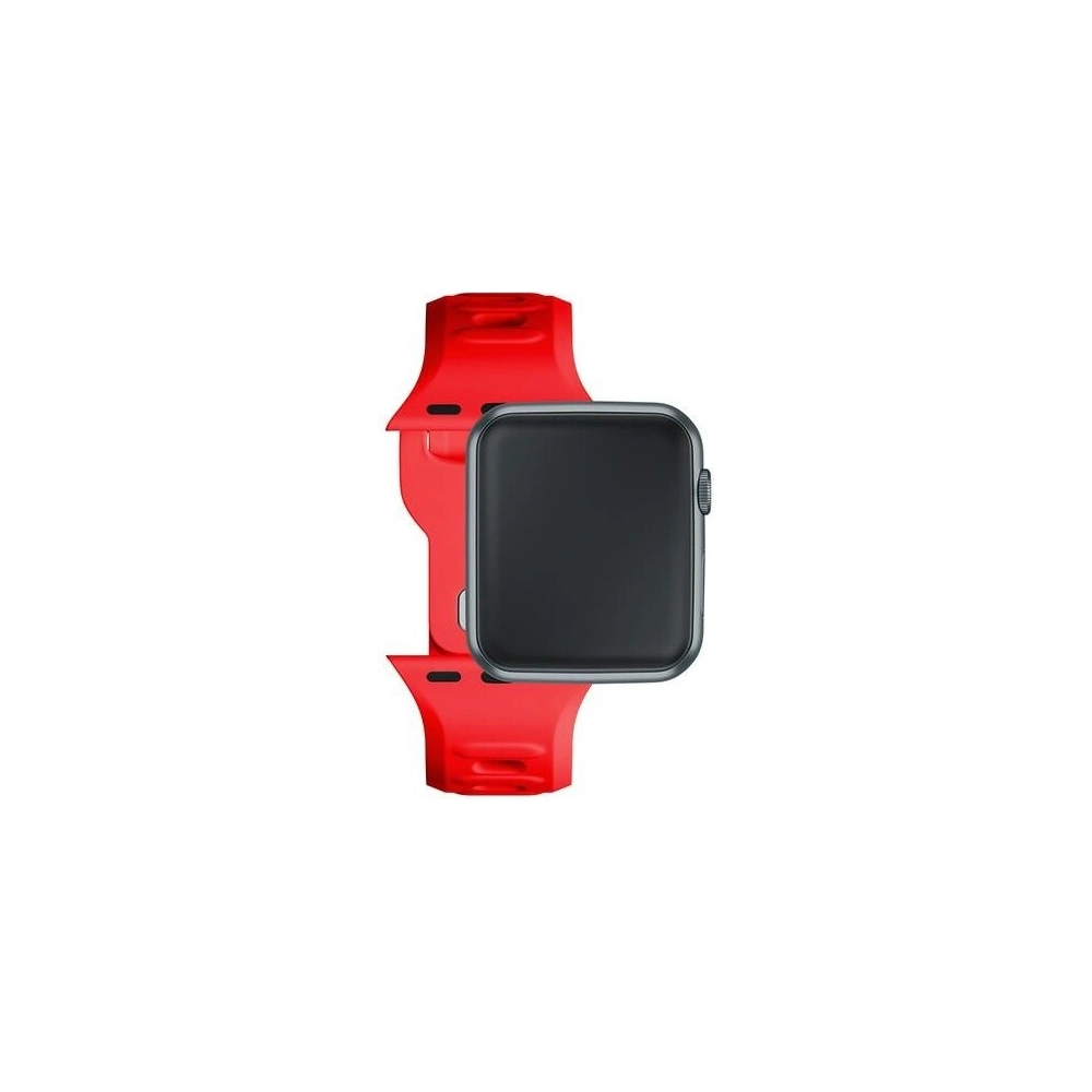 Hurtownia GSM - Pasek 3MK Silicone Watch Strap Apple Watch 4/5/6/7/SE/8/9/10 40/41/42mm czerwony/red - 3MK6237 - {ean13} - Hurt