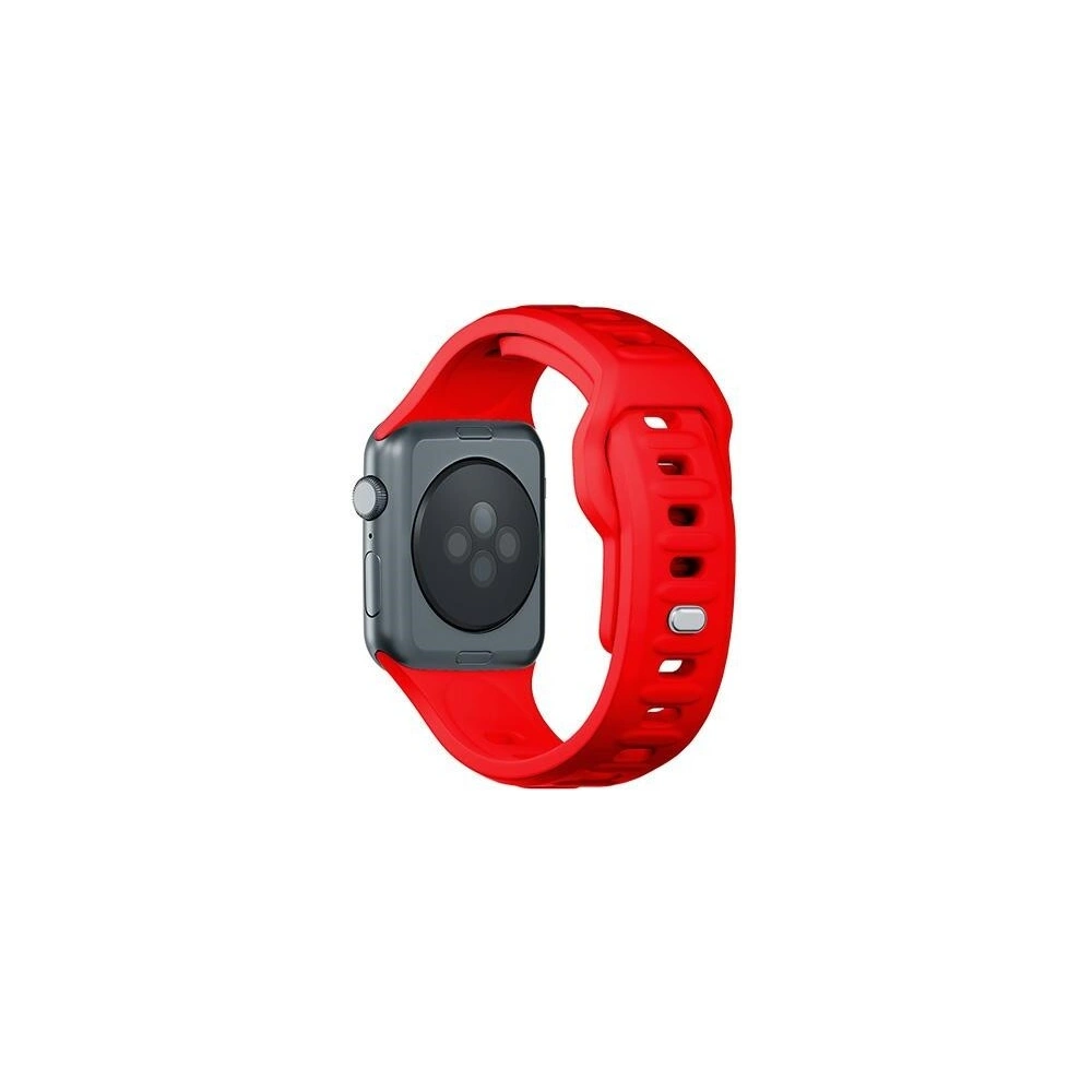 Hurtownia GSM - Pasek 3MK Silicone Watch Strap Apple Watch 4/5/6/7/SE/8/9/10 40/41/42mm czerwony/red - 3MK6237 - {ean13} - Hurt