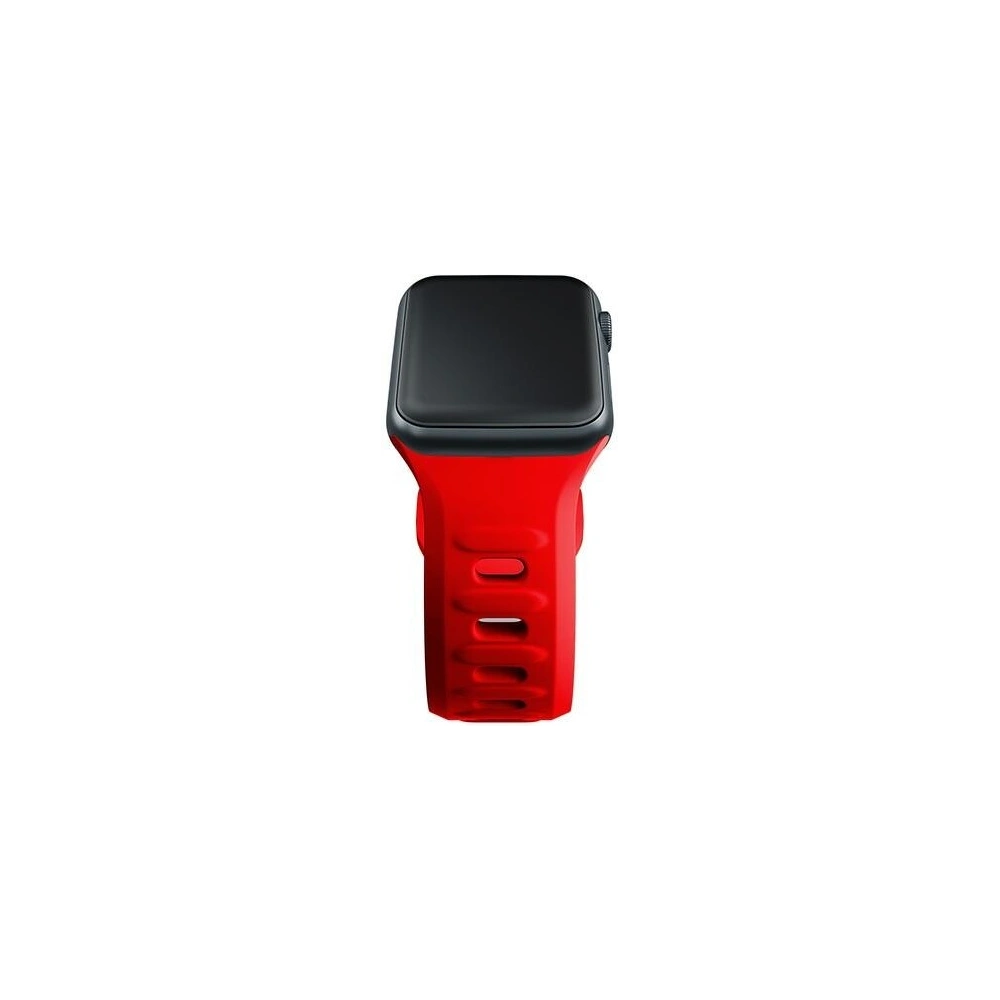 Hurtownia GSM - Pasek 3MK Silicone Watch Strap Apple Watch 4/5/6/7/SE/8/9/10 40/41/42mm czerwony/red - 3MK6237 - {ean13} - Hurt