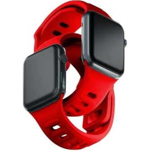 Hurtownia GSM - Pasek 3MK Silicone Watch Strap Apple Watch 4/5/6/7/SE/8/9/10 40/41/42mm czerwony/red - 3MK6237 - {ean13} - Hurt