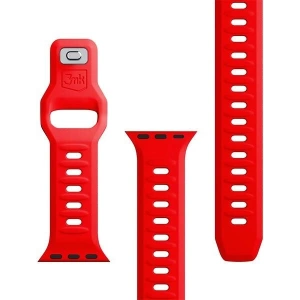Hurtownia GSM - Panglica 3MK Curea din silicon pentru ceas Apple Watch 4/5/6/7/SE/8/9/10 40/41/42mm roșie/red - 3MK6237 - {ean13} - Hurt