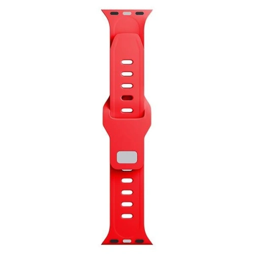 Pasek 3MK Silicone Watch Strap Apple Watch 4/5/6/7/8/9/SE/Ultra 42/44/45/49mm czerwony/red