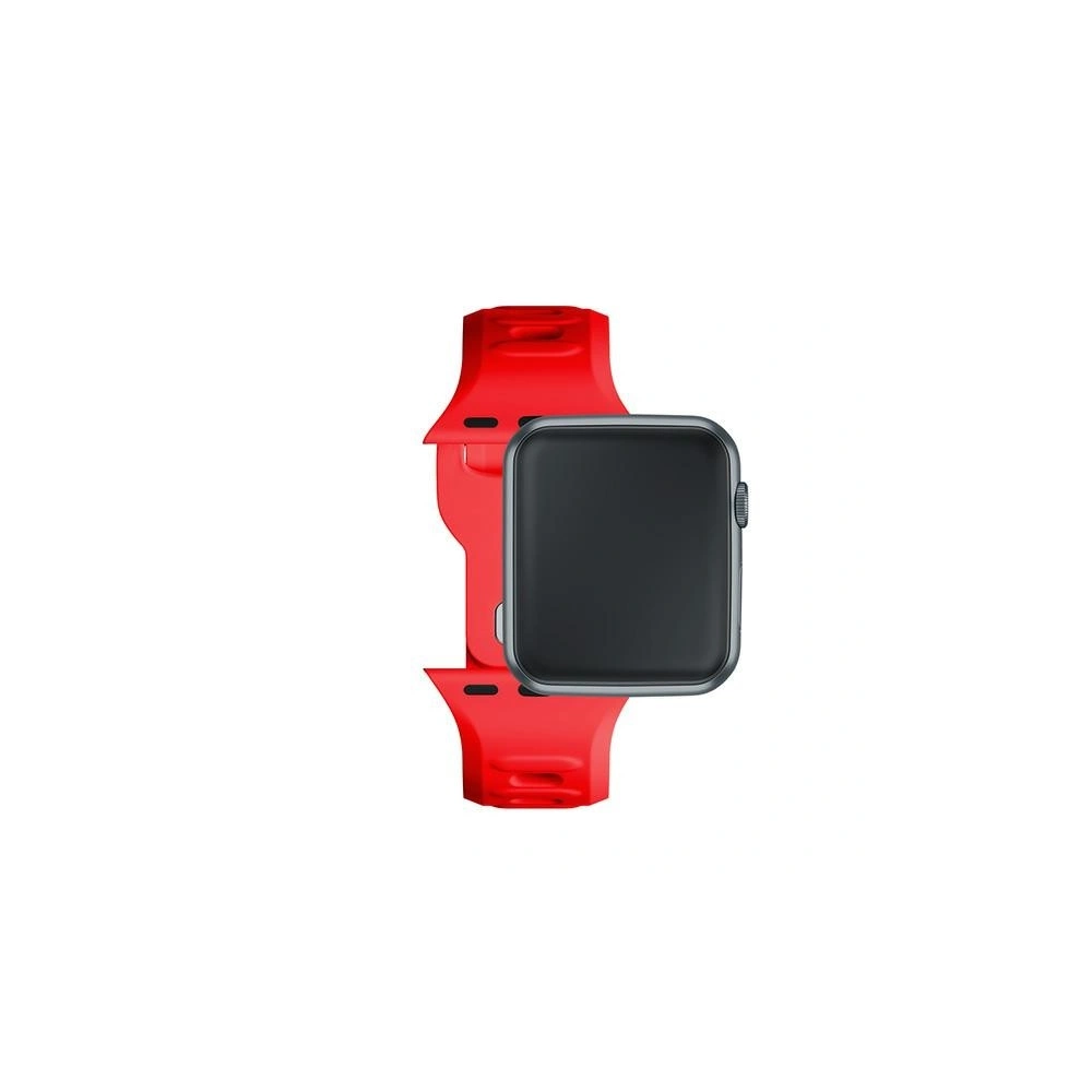 Hurtownia GSM - Pasek 3MK Silicone Watch Strap Apple Watch 4/5/6/7/8/9/SE/Ultra 42/44/45/49mm czerwony/red - 3MK6238 - {ean13} - Hurt