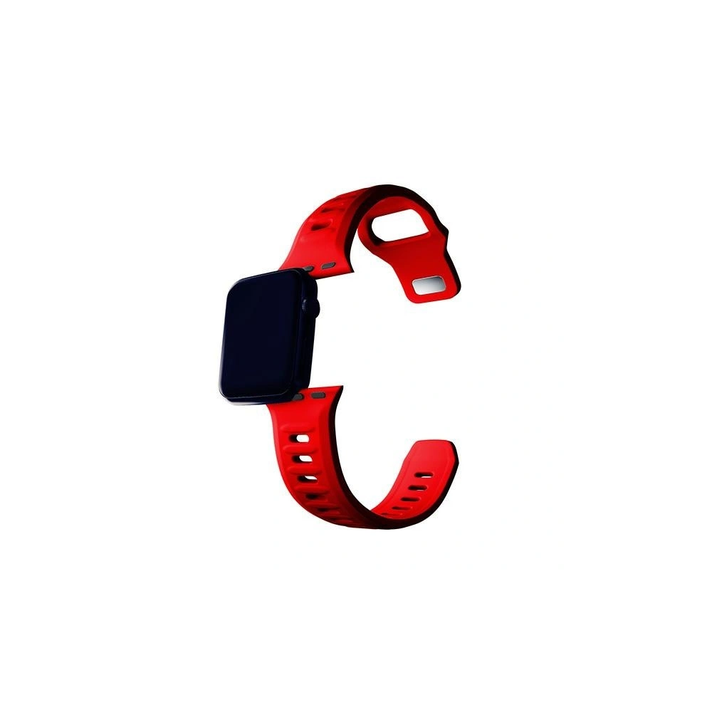 Hurtownia GSM - Pasek 3MK Silicone Watch Strap Apple Watch 4/5/6/7/8/9/SE/Ultra 42/44/45/49mm czerwony/red - 3MK6238 - {ean13} - Hurt