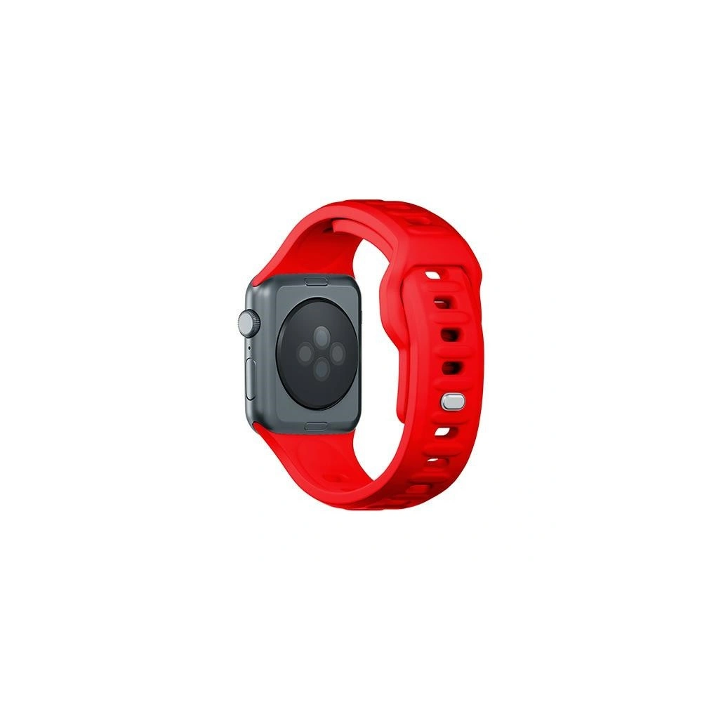 Hurtownia GSM - Pasek 3MK Silicone Watch Strap Apple Watch 4/5/6/7/8/9/SE/Ultra 42/44/45/49mm czerwony/red - 3MK6238 - {ean13} - Hurt