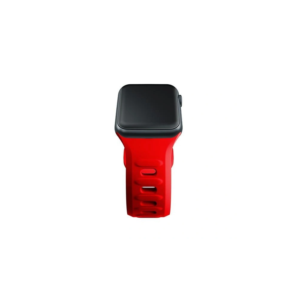 Hurtownia GSM - Pasek 3MK Silicone Watch Strap Apple Watch 4/5/6/7/8/9/SE/Ultra 42/44/45/49mm czerwony/red - 3MK6238 - {ean13} - Hurt