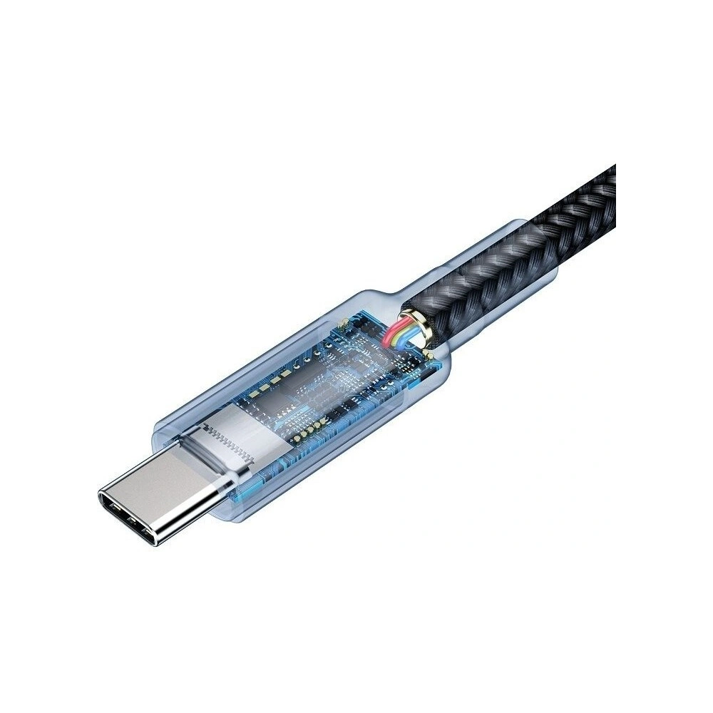 Hurtownia GSM - Kabel USB-C 3.1 Baseus Cafule PD 10Gbps 100W 4K 1m (czarno-szary) - BSU728BLKGRY - {ean13} - Hurt
