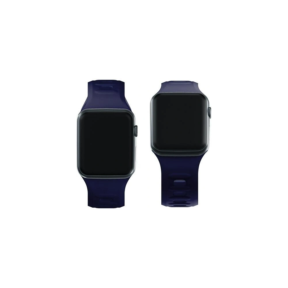 Hurtownia GSM - Pasek 3MK szilikon óra szíj Apple Watch 4/5/6/7/SE/8/9/10 40/41/42mm tengerészkék/ocean blue - 3MK6239 - {ean13} - Hurt
