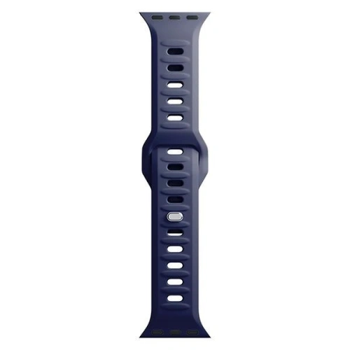 Pasek 3MK Silicone Watch Strap Apple Watch 4/5/6/7/SE/8/9/10 40/41/42mm granatowy/ocean blue