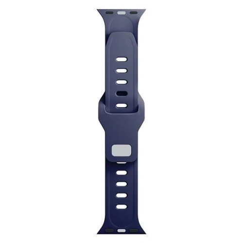 Pasek 3MK Silicone Watch Strap Apple Watch 4/5/6/7/SE/8/9/10 40/41/42mm granatowy/ocean blue