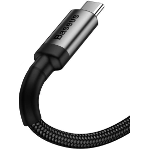 Kabel USB-C 3.1 Baseus Cafule PD 10Gbps 100W 4K 1m (czarno-szary)