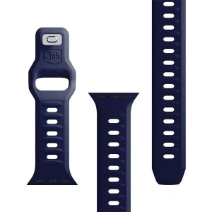 Hurtownia GSM - Pasek 3MK Silicone Watch Strap Apple Watch 4/5/6/7/SE/8/9/10 40/41/42mm albastru închis/ocean blue - 3MK6239 - {ean13} - Hurt