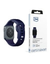 Pasek 3MK szilikon óraszíj Apple Watch 4/5/6/7/8/9/SE/Ultra 42/44/45/49mm sötétkék/ocean blue