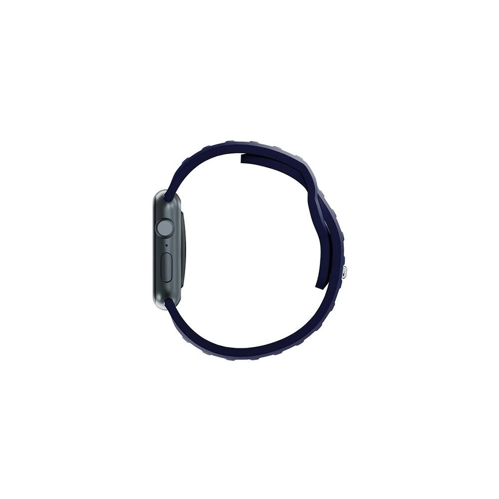 Hurtownia GSM - Pasek 3MK silikonový pro hodinky Apple Watch 4/5/6/7/8/9/SE/Ultra 42/44/45/49mm granátový/ocean blue - 3MK6240 - {ean13} - Hurt