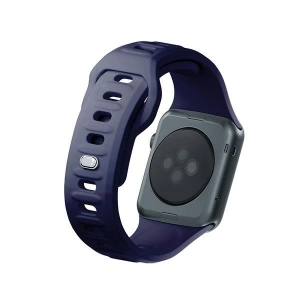 Hurtownia GSM - Pasek 3MK silikonový pro hodinky Apple Watch 4/5/6/7/8/9/SE/Ultra 42/44/45/49mm granátový/ocean blue - 3MK6240 - {ean13} - Hurt