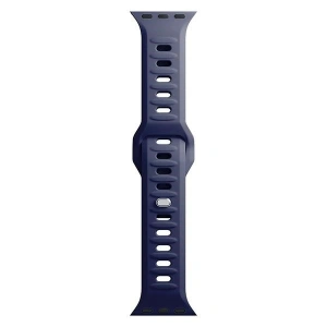 Hurtownia GSM - Pasek 3MK silikonový pro hodinky Apple Watch 4/5/6/7/8/9/SE/Ultra 42/44/45/49mm granátový/ocean blue - 3MK6240 - {ean13} - Hurt
