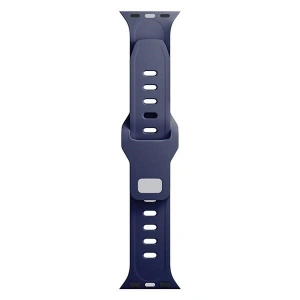 Hurtownia GSM - Pasek 3MK silikonový pro hodinky Apple Watch 4/5/6/7/8/9/SE/Ultra 42/44/45/49mm granátový/ocean blue - 3MK6240 - {ean13} - Hurt