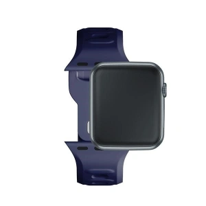 Hurtownia GSM - Pasek 3MK silikonový pro hodinky Apple Watch 4/5/6/7/8/9/SE/Ultra 42/44/45/49mm granátový/ocean blue - 3MK6240 - {ean13} - Hurt