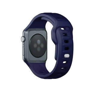 Hurtownia GSM - Pasek 3MK silikonový pro hodinky Apple Watch 4/5/6/7/8/9/SE/Ultra 42/44/45/49mm granátový/ocean blue - 3MK6240 - {ean13} - Hurt