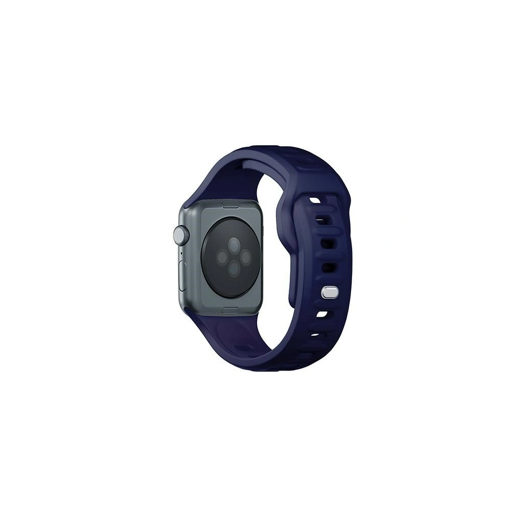 Hurtownia GSM - Pasek 3MK silikonový pro hodinky Apple Watch 4/5/6/7/8/9/SE/Ultra 42/44/45/49mm granátový/ocean blue - 3MK6240 - {ean13} - Hurt