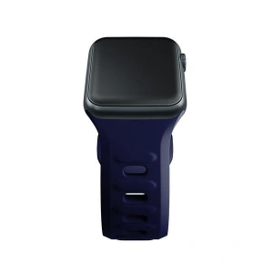 Hurtownia GSM - Pasek 3MK silikonový pro hodinky Apple Watch 4/5/6/7/8/9/SE/Ultra 42/44/45/49mm granátový/ocean blue - 3MK6240 - {ean13} - Hurt
