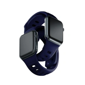 Hurtownia GSM - Panglica 3MK din silicon pentru ceas Apple Watch 4/5/6/7/8/9/SE/Ultra 42/44/45/49mm albastru marin/ocean blue - 3MK6240 - {ean13} - Hurt