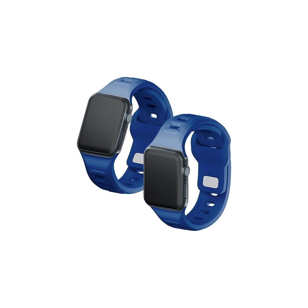Hurtownia GSM - Pasek 3MK Silicone Watch Strap Apple Watch 4/5/6/7/SE/8/9/10 40/41/42mm niebieski/blue - 3MK6241 - {ean13} - Hurt