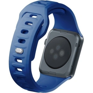 Hurtownia GSM - Pasek 3MK curea din silicon pentru Apple Watch 4/5/6/7/SE/8/9/10 40/41/42mm albastru/blue - 3MK6241 - {ean13} - Hurt