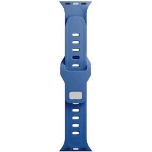Hurtownia GSM - Pasek 3MK curea din silicon pentru Apple Watch 4/5/6/7/SE/8/9/10 40/41/42mm albastru/blue - 3MK6241 - {ean13} - Hurt