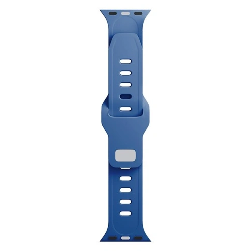 Pasek 3MK Silicone Watch Strap Apple Watch 4/5/6/7/SE/8/9/10 40/41/42mm niebieski/blue