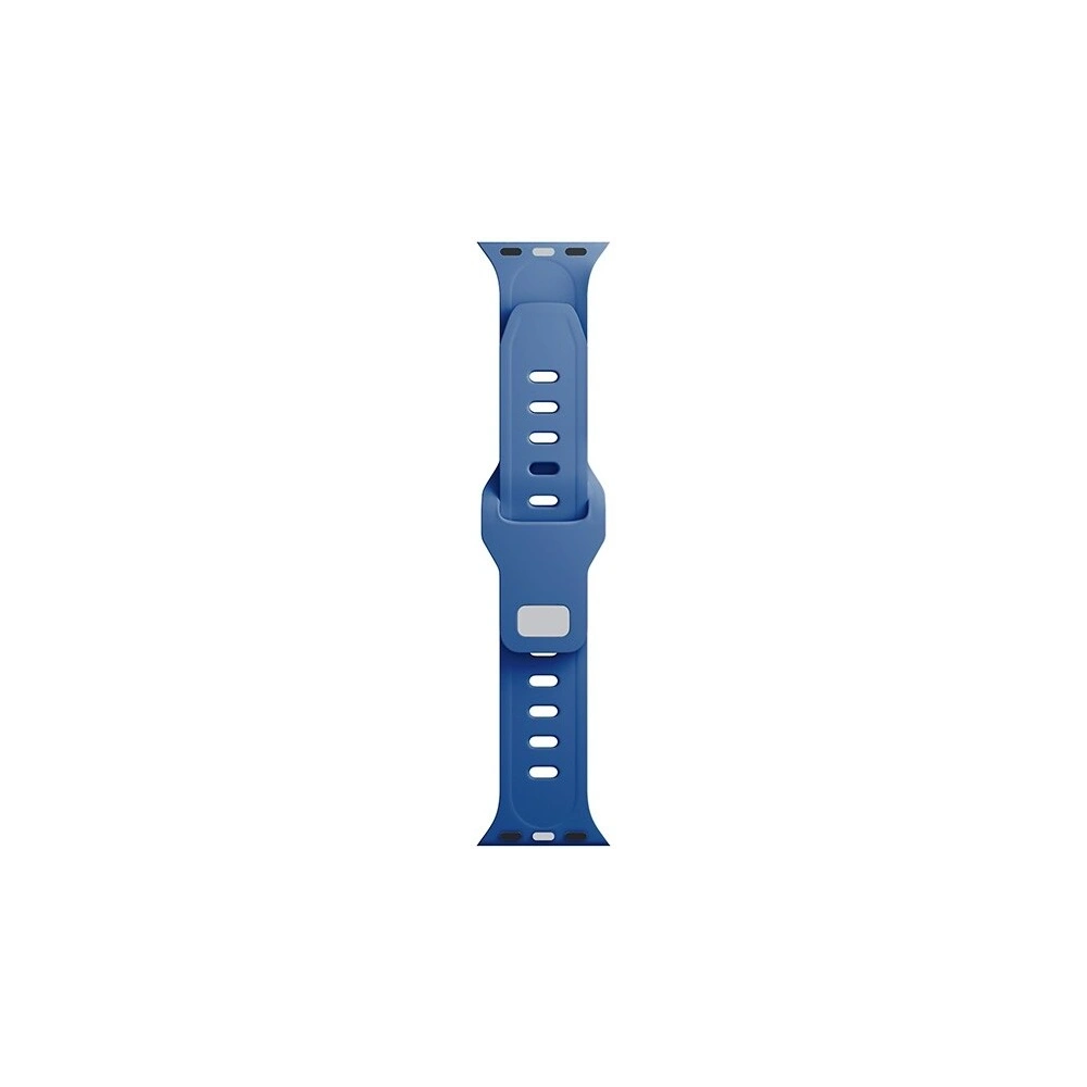 Hurtownia GSM - Pasek 3MK silikonový náramek Apple Watch 4/5/6/7/SE/8/9/10 40/41/42mm modrý/blue - 3MK6241 - {ean13} - Hurt