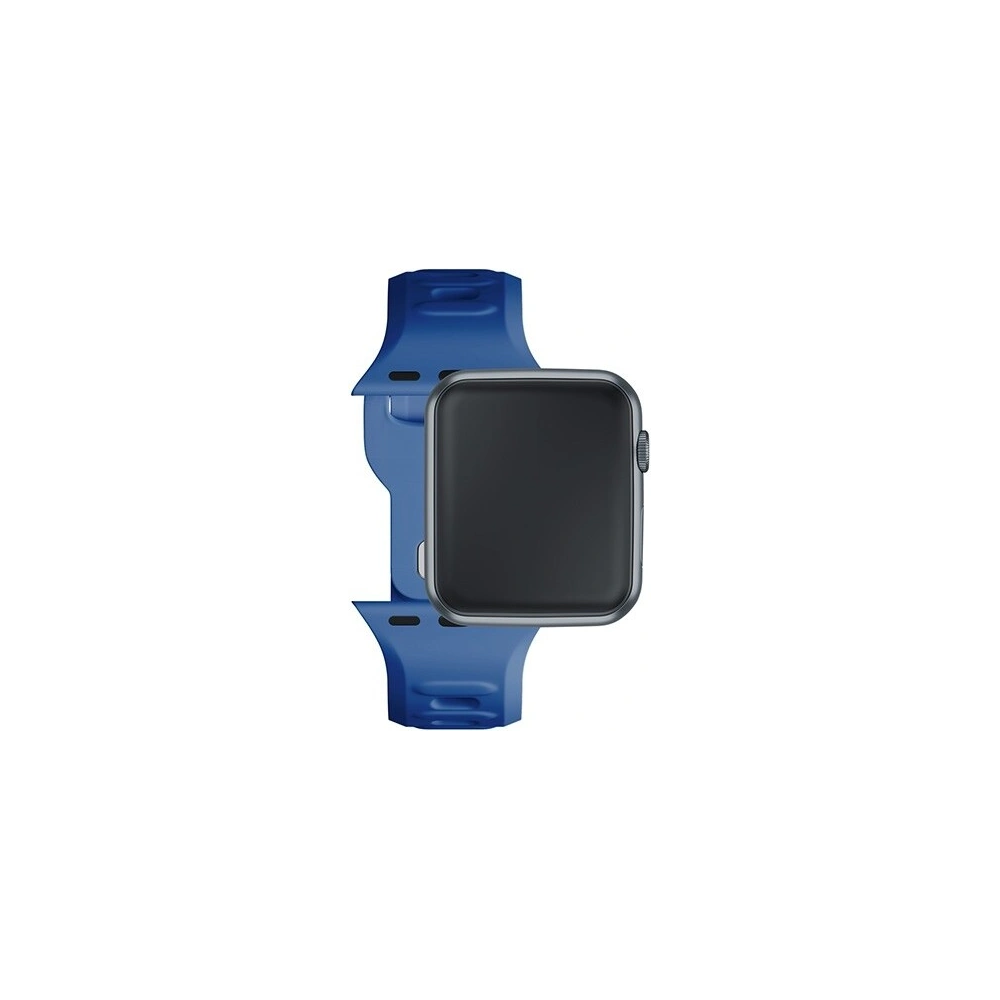 Hurtownia GSM - Pasek 3MK silikonový náramek Apple Watch 4/5/6/7/SE/8/9/10 40/41/42mm modrý/blue - 3MK6241 - {ean13} - Hurt