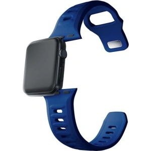 Hurtownia GSM - Pasek 3MK curea din silicon pentru Apple Watch 4/5/6/7/SE/8/9/10 40/41/42mm albastru/blue - 3MK6241 - {ean13} - Hurt
